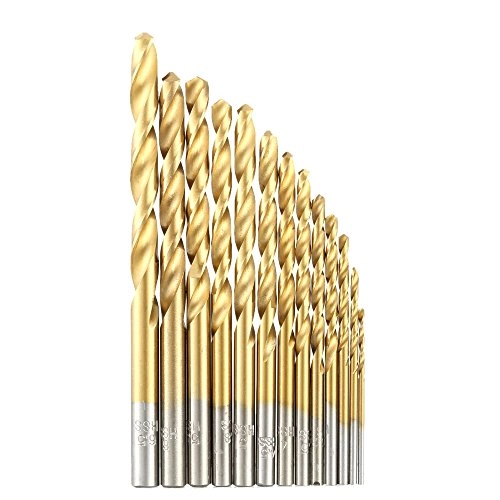 Twist Drill Bit Set - High-speed steel 13pcs 1.5-6.5mm