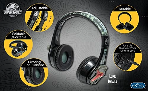 Jurassic World Wireless Headphone