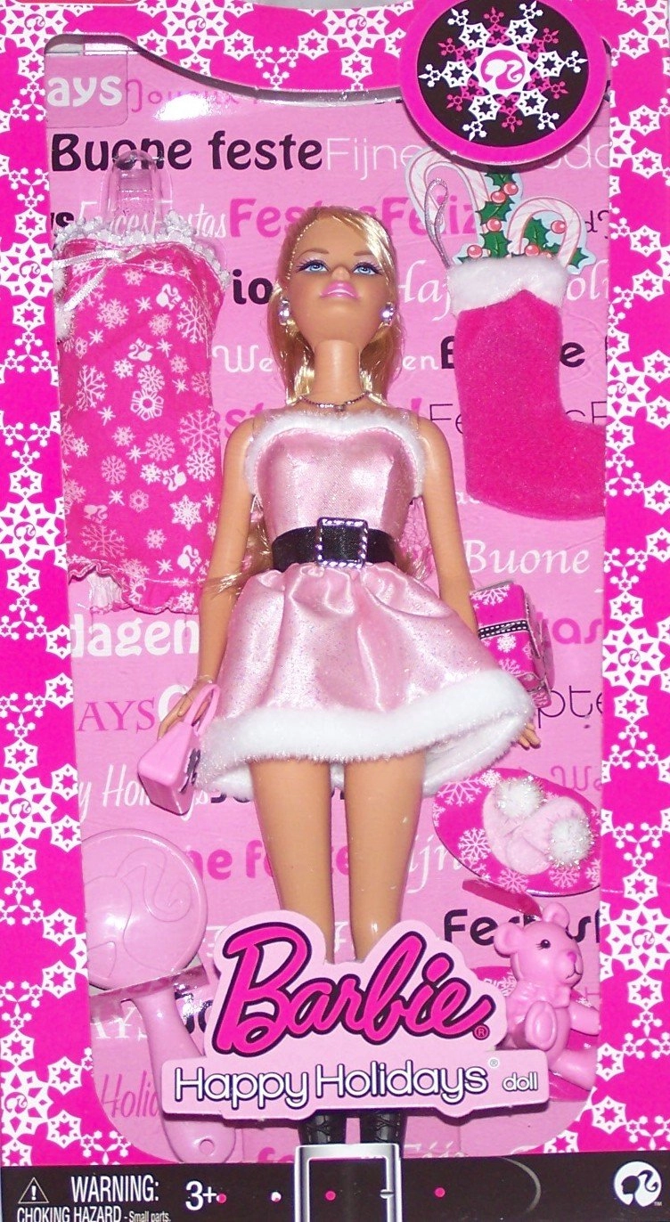 Barbie Happy Holidays Exclusive - Pink Set