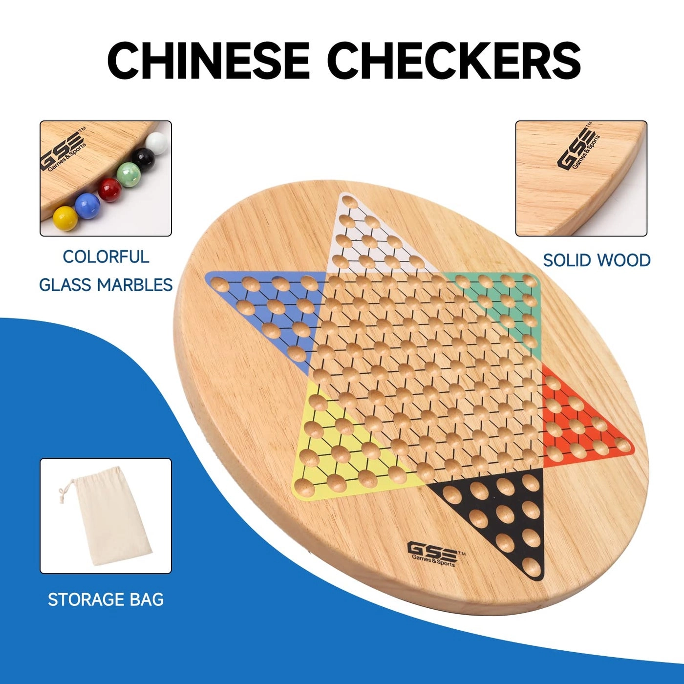 Chinese Checkers and Gobang - 2-in-1