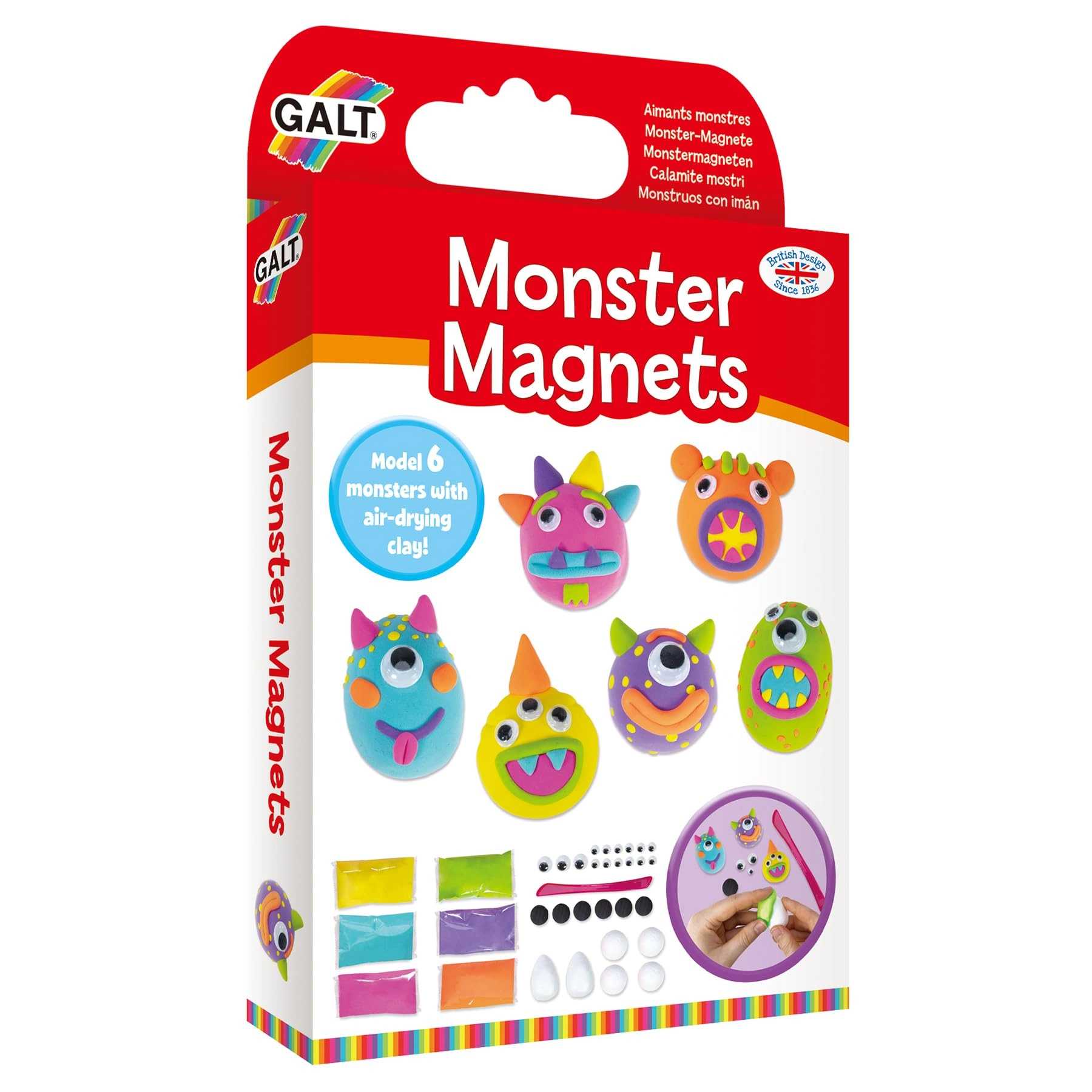 GALT Monster Magnets - 6+ years 30 pcs
