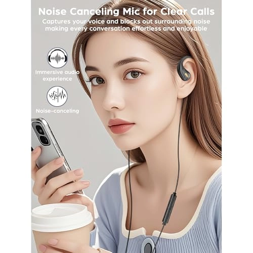 Open Ear Sport Headphones Wired Headphone