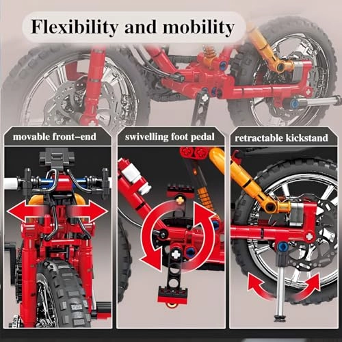 Mountain Bike Building Blocks - 212 pcs