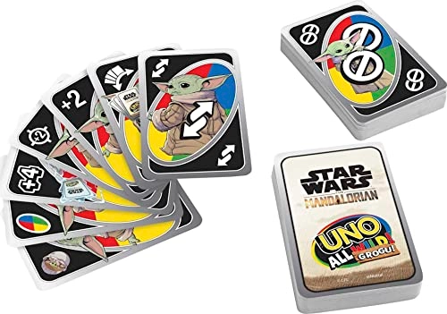 UNO All Wild Grogu - Card Game