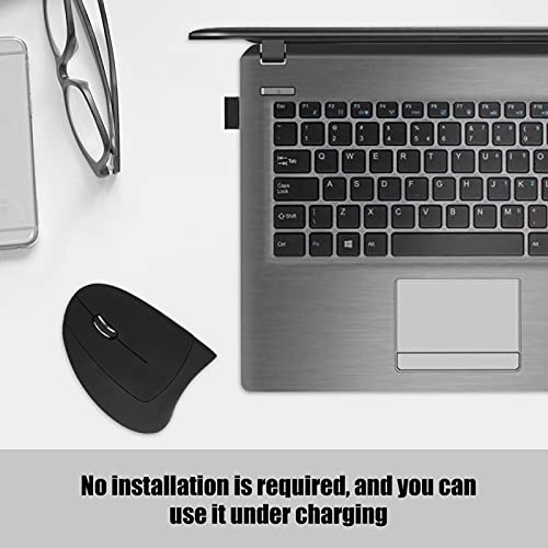 Ergonomic Left-Handed Mouse - USB