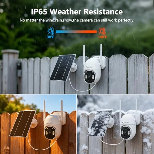 Solar Security Camera 4MP