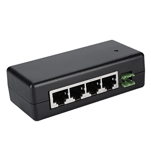 Poe injector - 8port DC9V-48V IEEE802.3AF/AT 10/100 MBPS