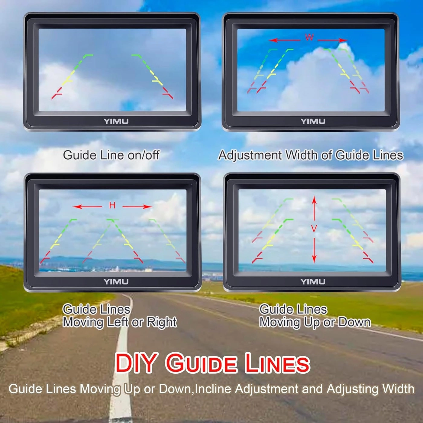 Backup Camera System - Night vision Wired