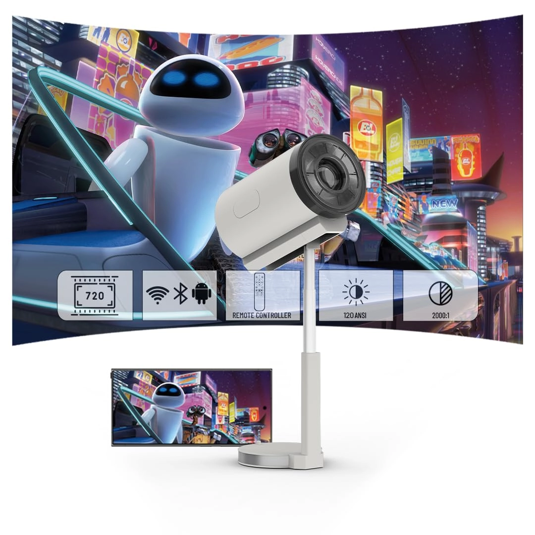 LUMIO Smart FHD Projector 9049070092 180 ANSI Lumens