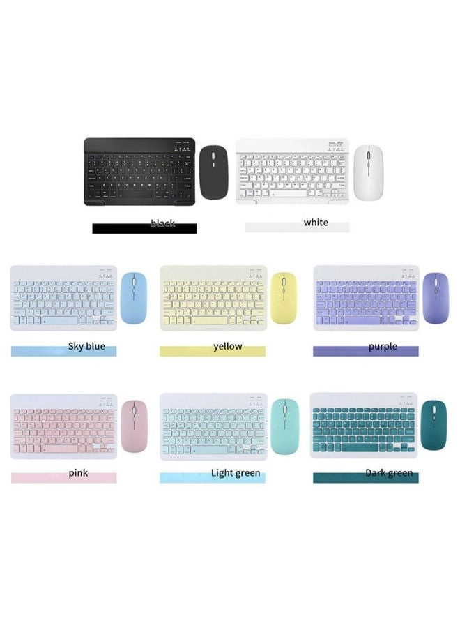 Wireless Bluetooth Keyboard + Wireless Bluetooth Mouse