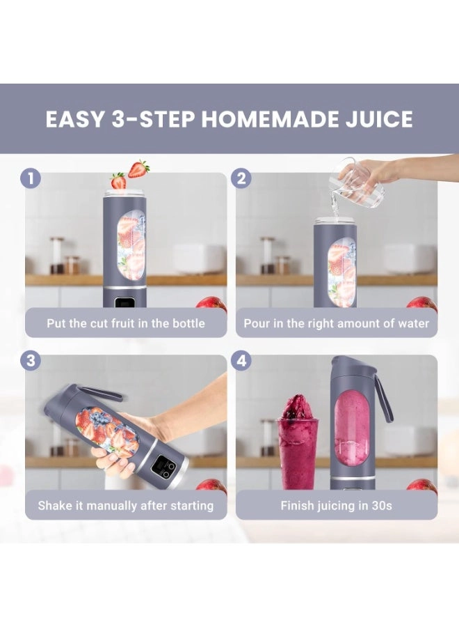 Portable Personal Electric USB Juicer - 50W 450ml