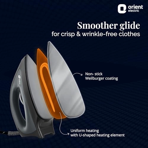 Gusto - 1100W Heavy Weight Dry Iron