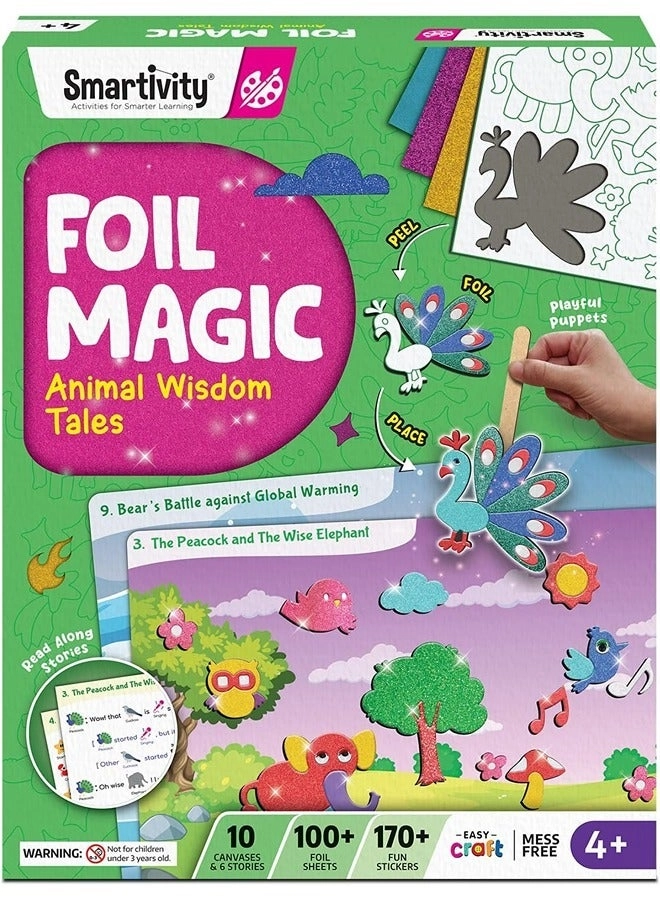 Smartivity Foil Magic - Animal Wisdom Tales - 6+ Years 1.0 pieces