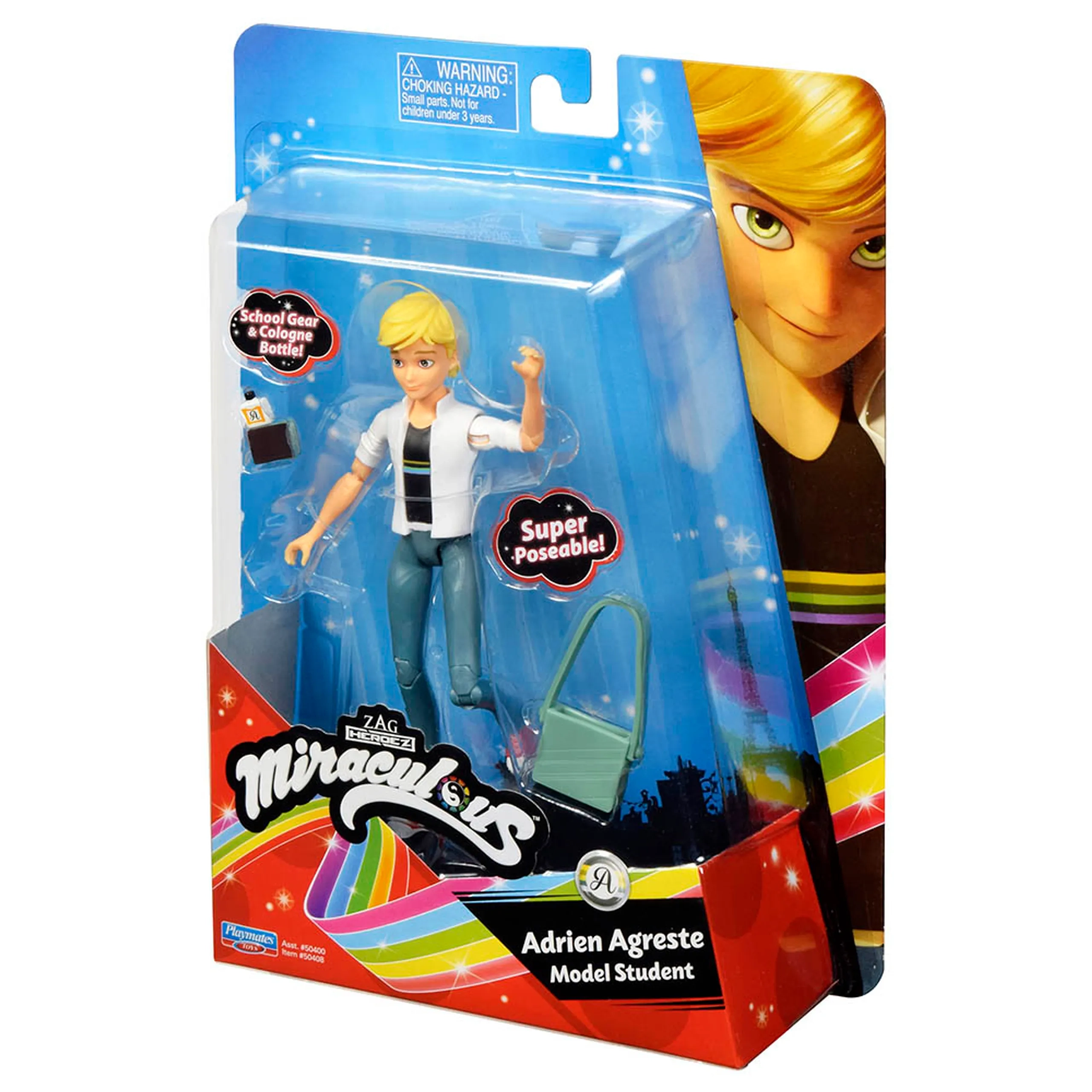 Adrien Agreste Small Doll - 12cm 15 points of articulation Ages 4+