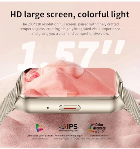 Fitness Tracker Watch - 1.57" 24/7 Heart Rate Blood Oxygen