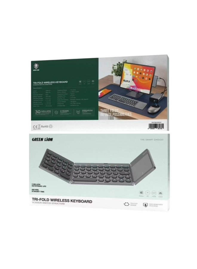 Tri-Fold Wireless Keyboard
