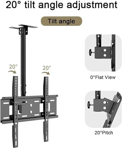 Ceiling TV Mount - 50kg 26-70 inch