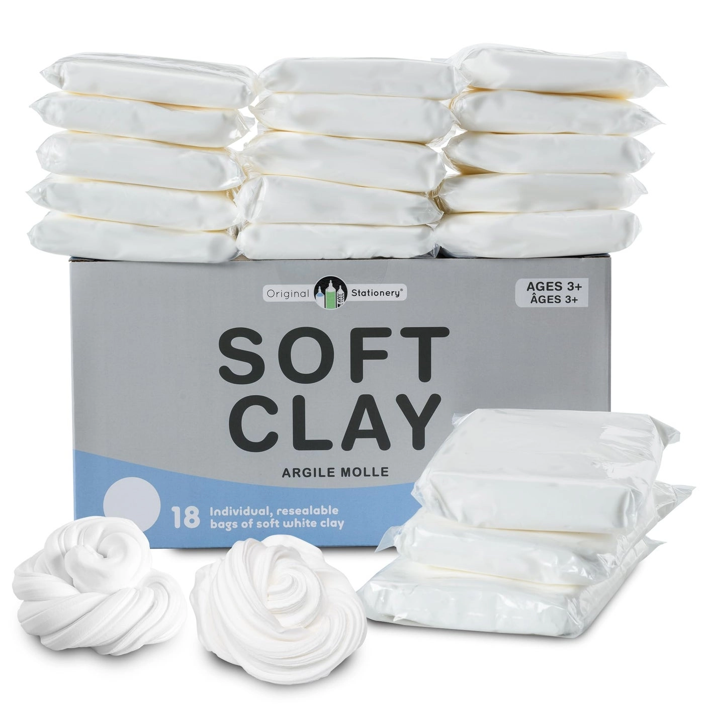 Original Stationery Soft Clay Modeling Compound - 7+ years