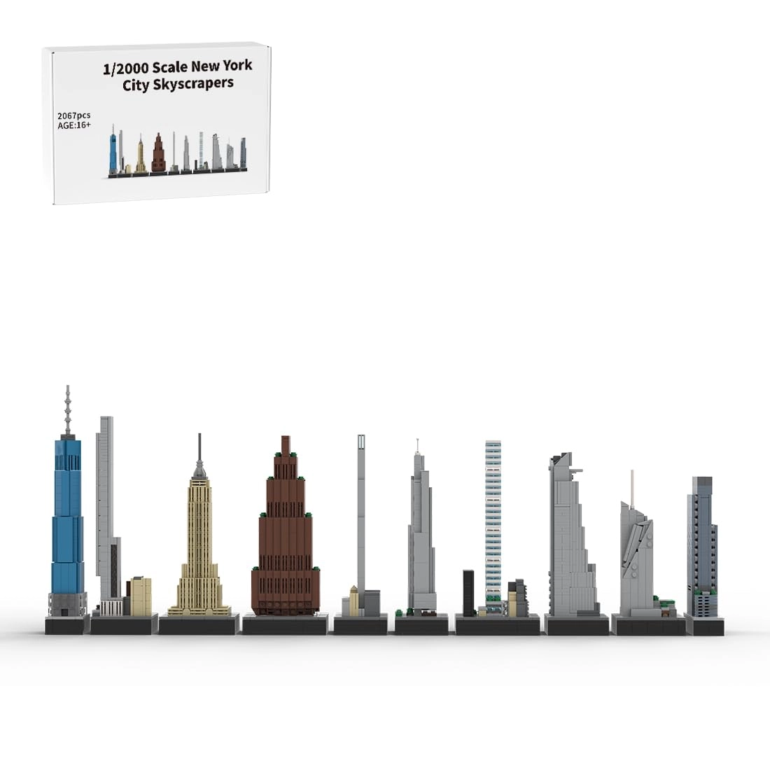 Thinkizen New York City Skyscraper - 2067 pcs