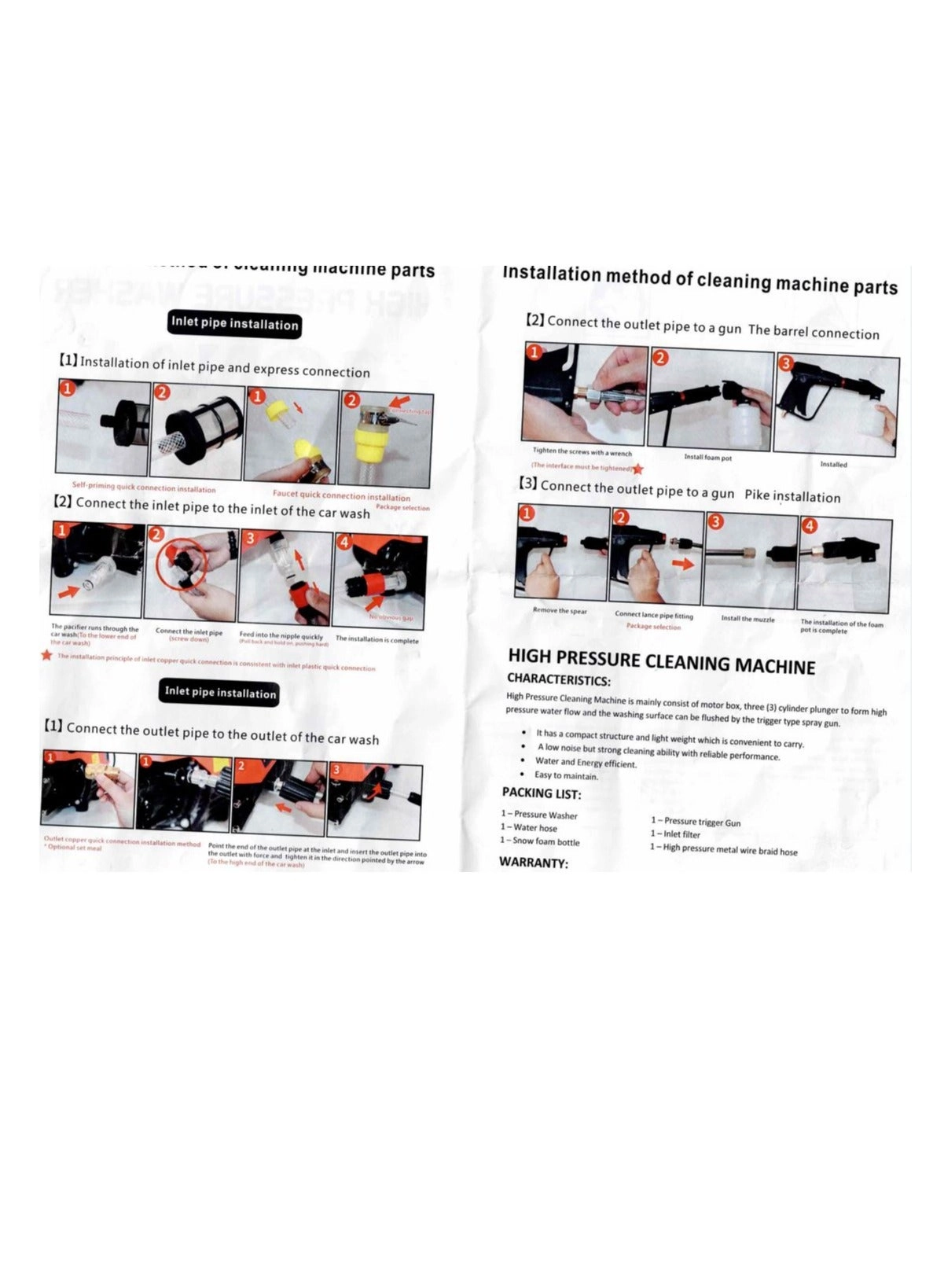 BN-HK70 - 3000W 300 Bar 8.5L/min