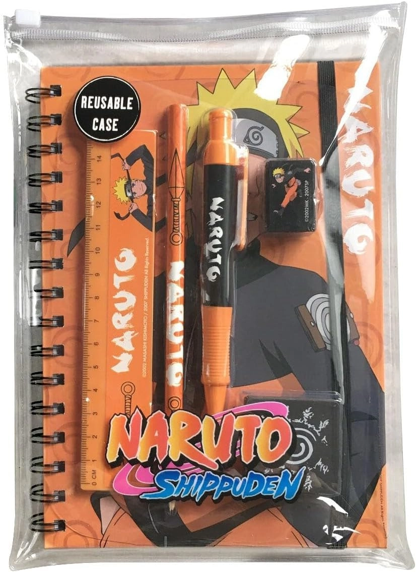 PYRAMID Naruto Bumper Stationery Set