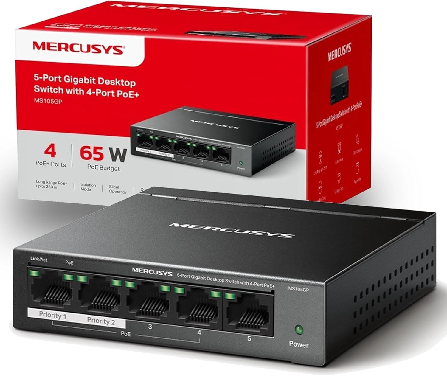MS105GP 5-Ports