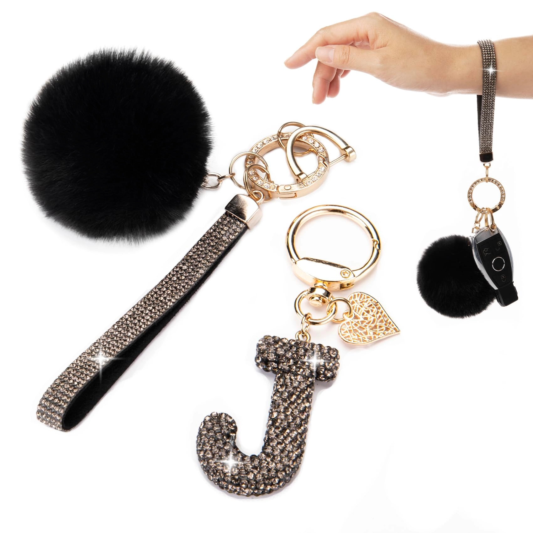 Initial Keychain - Letter