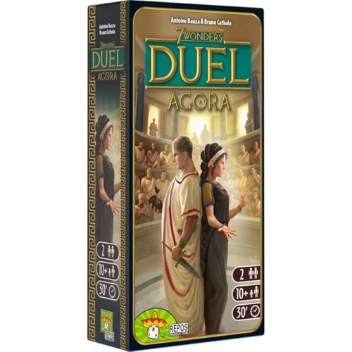Seven Wonders Duel: Agora + Seven Wonders Duel: Pantheon + Decaps (French)
