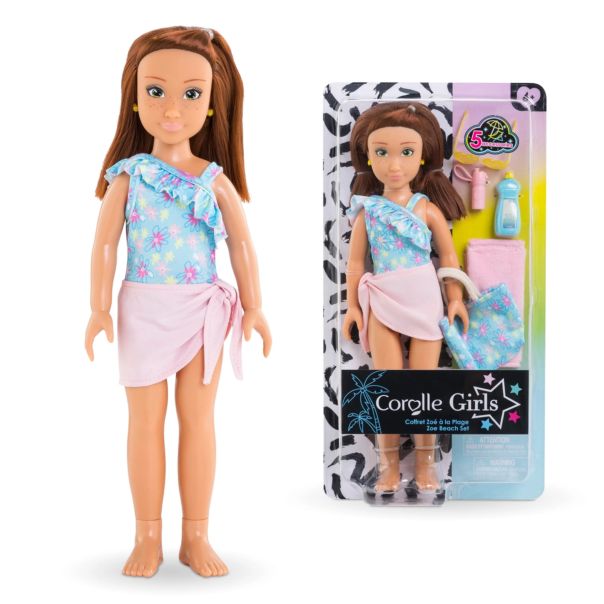 Corolle Zoe Dressing Doll - 28 cm Vanilla Fragrance Ages 4+