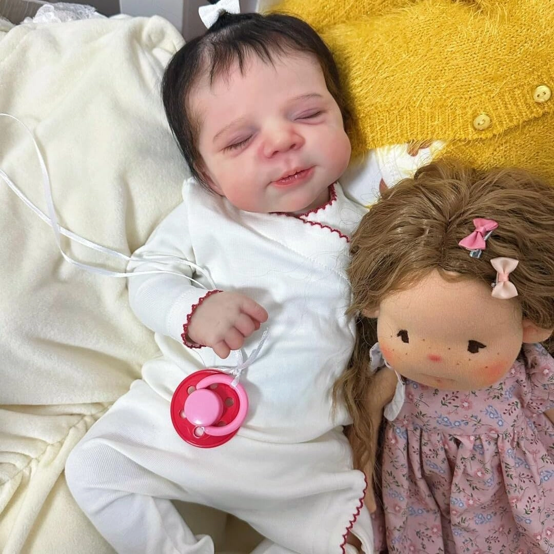 Pascale Reborn Baby Doll - 18 inch Vinyl sleeping Ages 3+