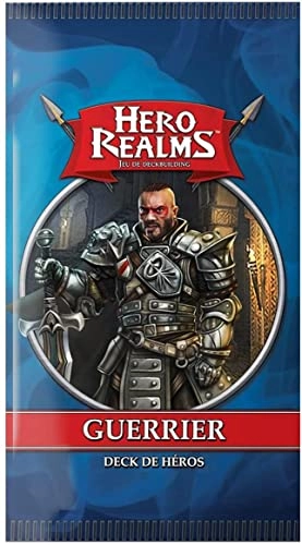 Hero Realms Base Game + Wizard Hero Deck + Warrior Hero Deck + Archer Hero Deck + Thief Hero Deck + Cleric Hero Deck + Bottle Opener (French)