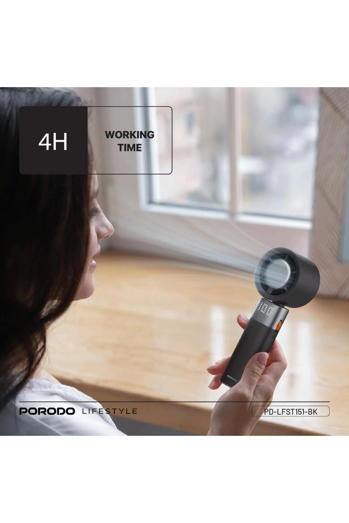 Life Style Handheld Turbo Fan - 13000RPM 3000mAh USB-C