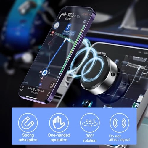 Magnetic Car Suction Cup Holder Mount