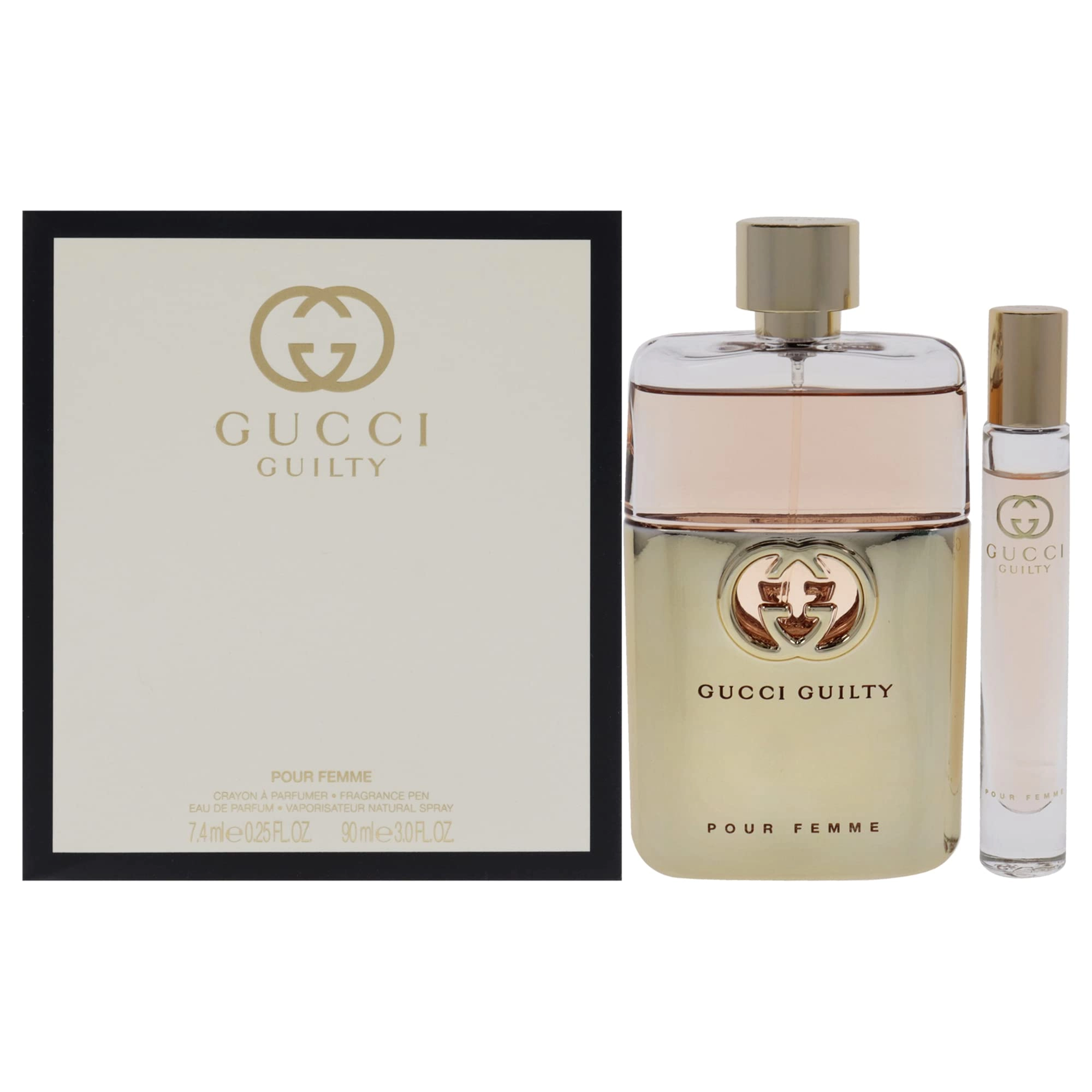Gucci Guilty Revolution Pour Femme Eau de Parfum - 90ml + Roller Ball - 7.4ml