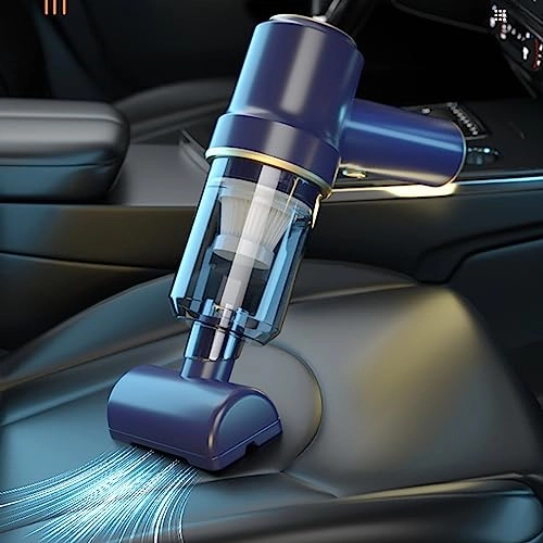 Mini Car Vacuum Cleaner - 9000PA Cordless Rechargeable