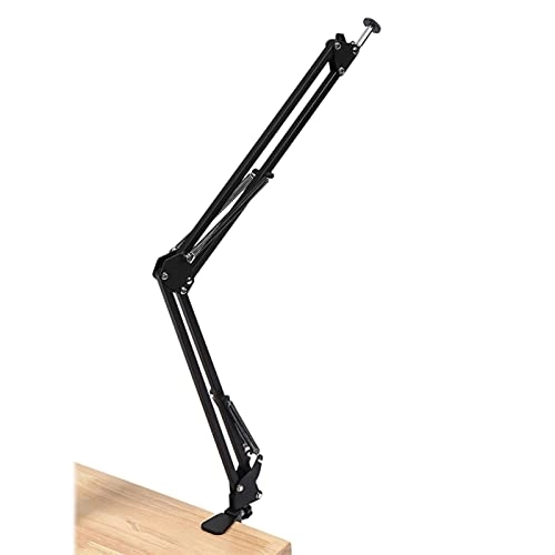Mic Stand - Extendable Scissor Arm Table Mounting Clamp