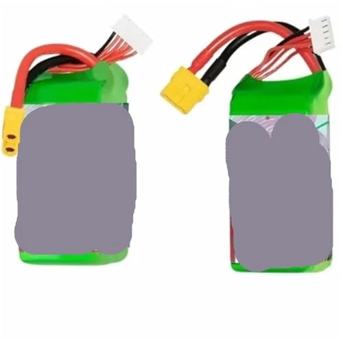 Battery with XT60 Plug - 1300mAh 4S 14.8V 120C