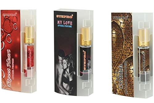 Sweet Heart - Eau de Parfum 8ml + My Love + Gold Cobra