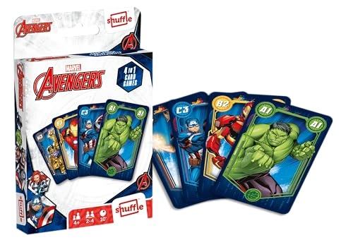 Avengers Card Game - English 4 years and up