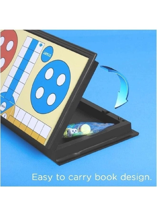 Ludo-game - Magnetic Foldable Multicolour