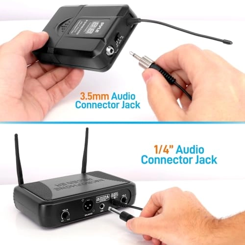 2 Channel Wireless Microphone System - 2