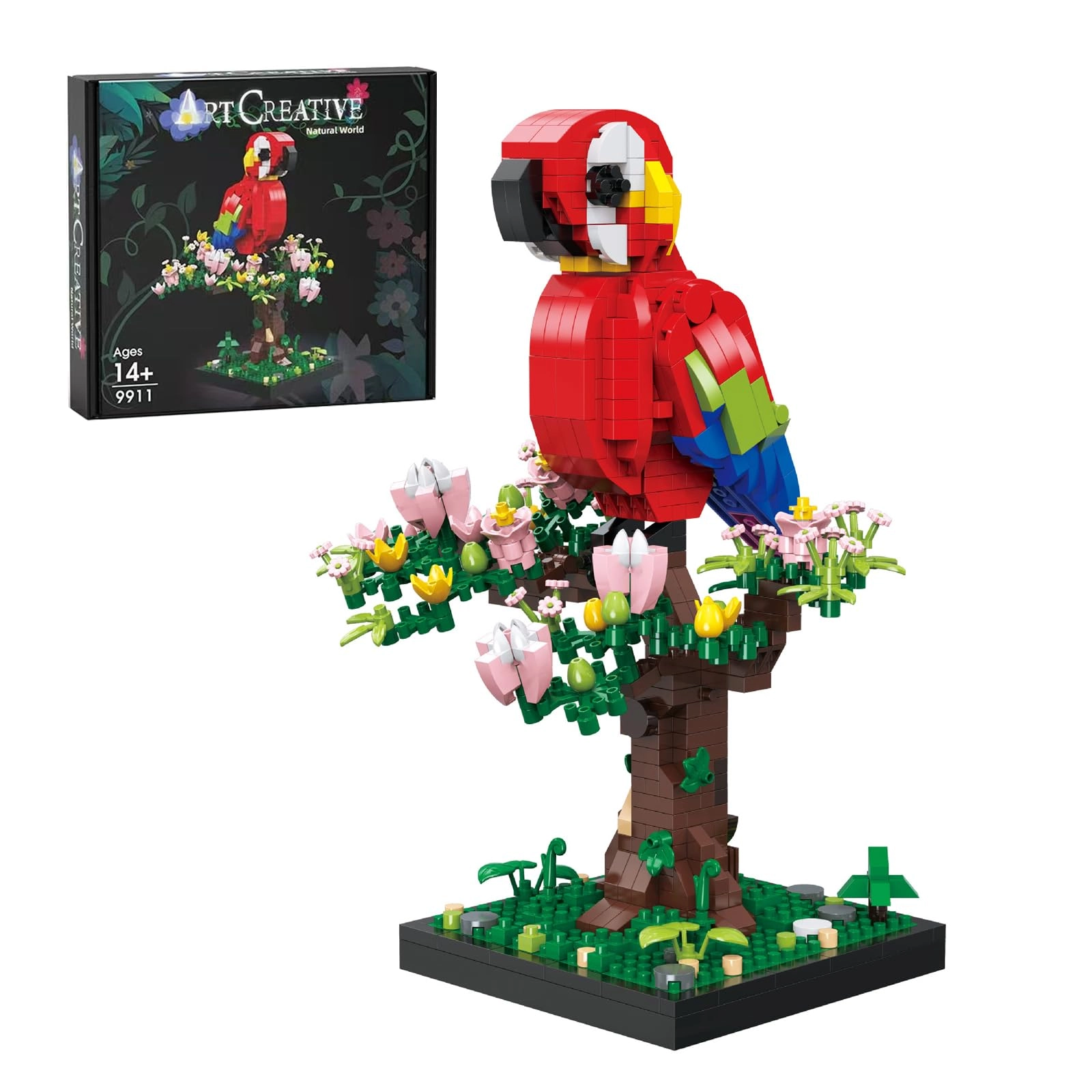 SymGrpu Flower Parrot - Macaw 1 pcs