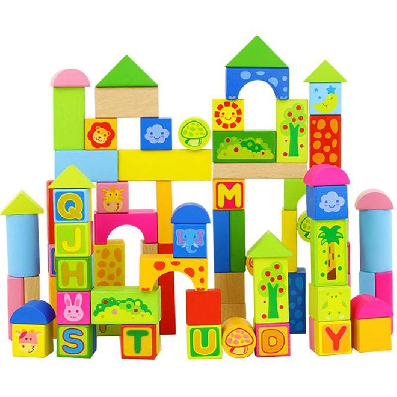 Ocean Animal Blocks - 2 Years and Above 50 Pieces