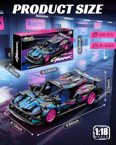 1:18 Technic Super Sports Cars - 426 pcs