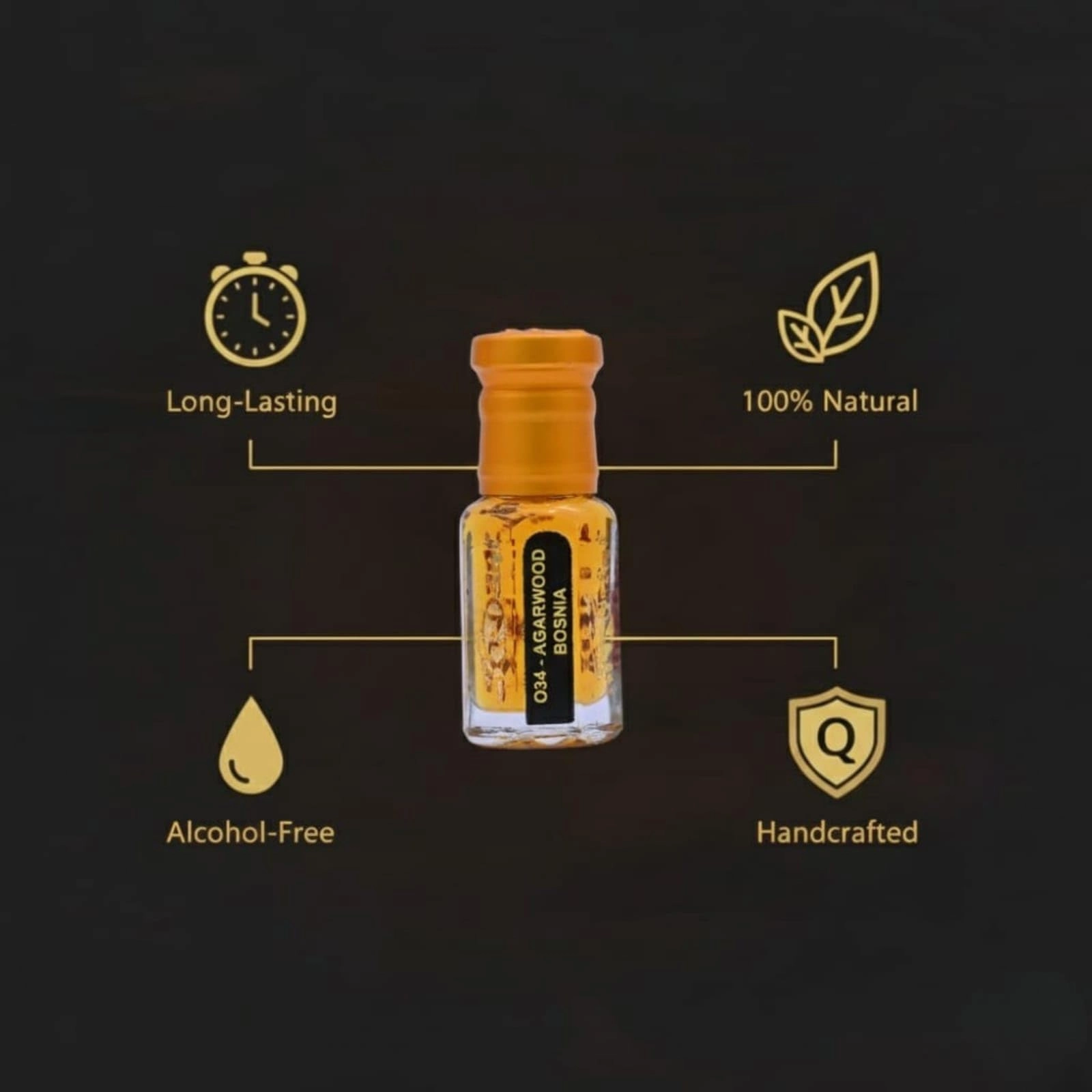 Agarwood Bosina Eau de Parfum 3ml
