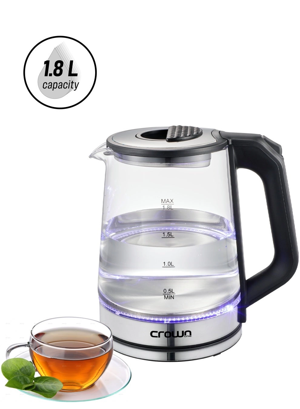 Crownline Glass Kettle KT-414