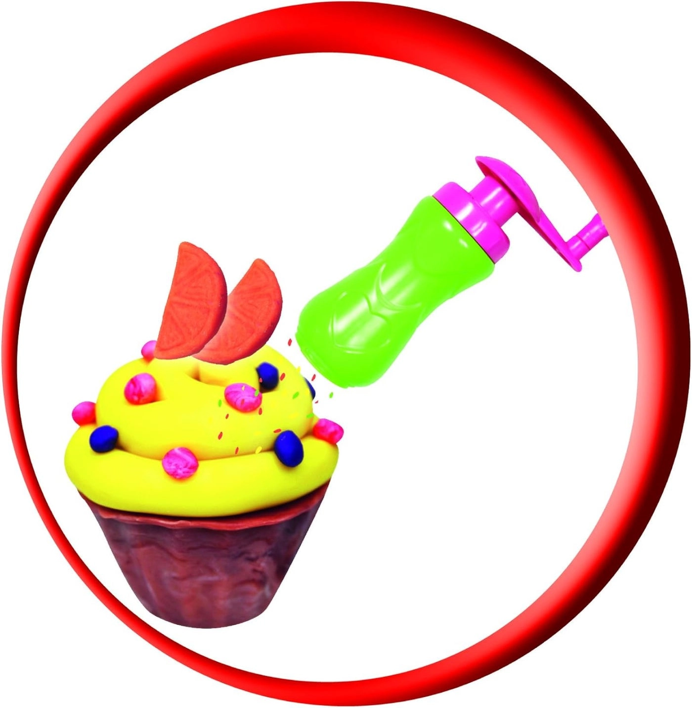 Art & Fun Plastic Dough Cupcake - 3+