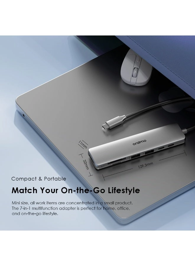 PowerTrans - 7in1 Chrome Grey