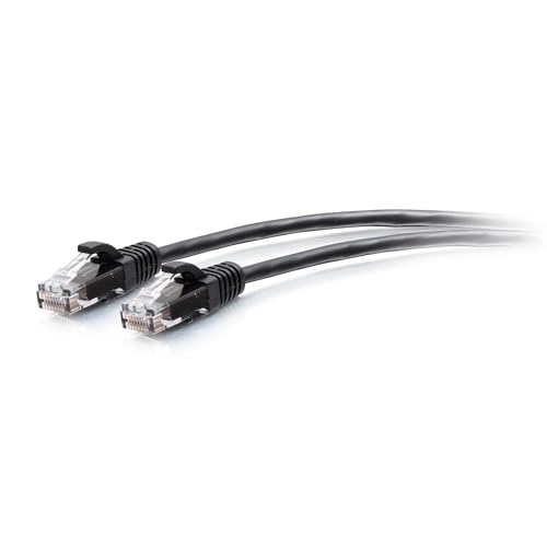 Cat6a Snagless Unshielded (UTP) Slim Ethernet Network Patch Cable - 1ft (0.3m)