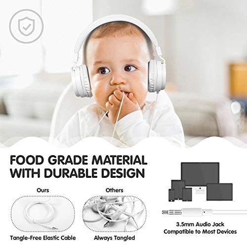 Foldable on Ear Headphones - Wired Headphone